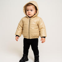 Giubbotto neonata imbottito