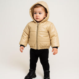 Giubbotto neonata imbottito