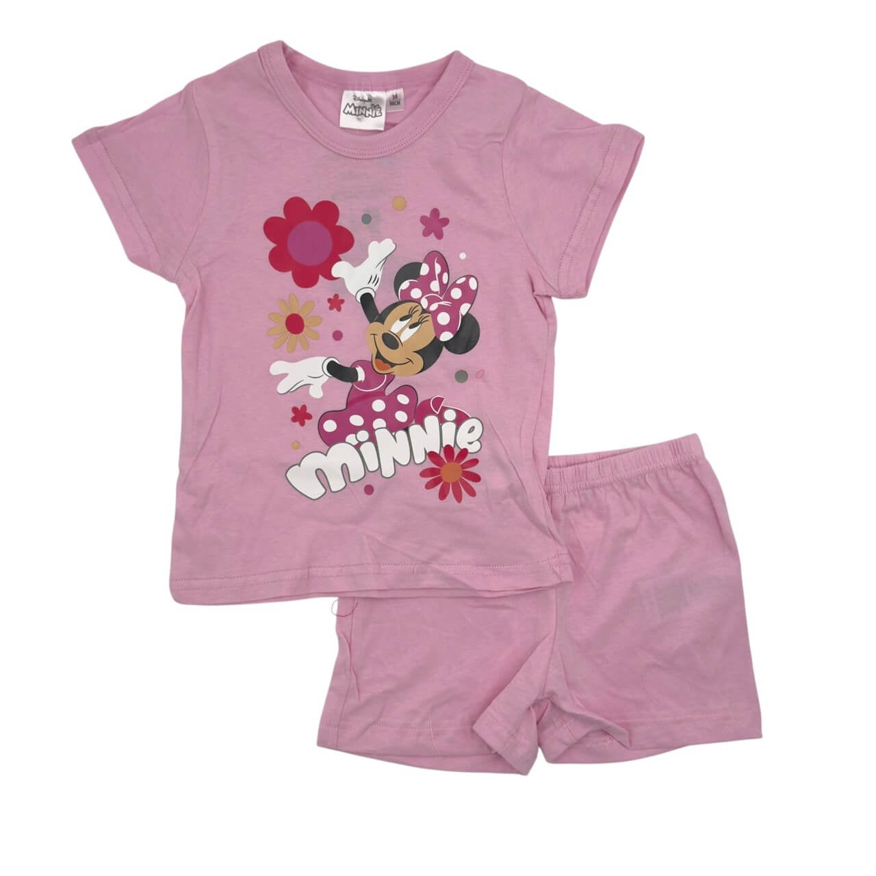 Completo Corto in Cotone Minnie