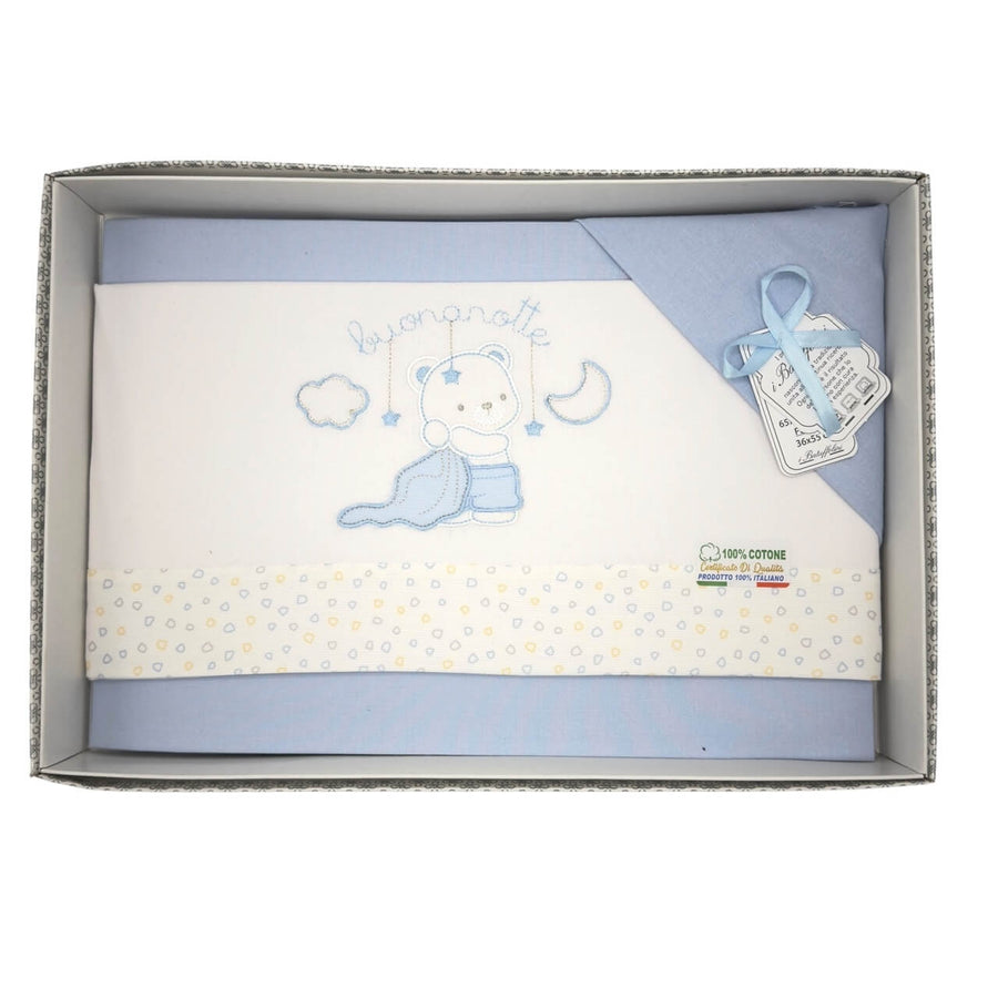 Completo Culla/Lettino Batuffolini 100% Cotone