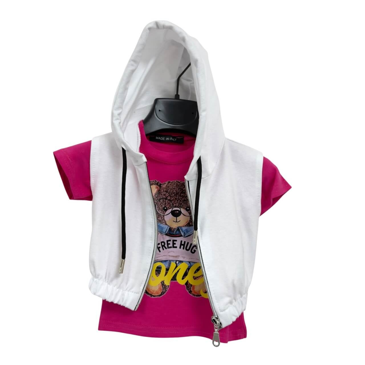 Completo Bimba 3 Pezzi Cotone