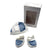Set Cappello + Scarpe in Cotone HopHoplà Lino