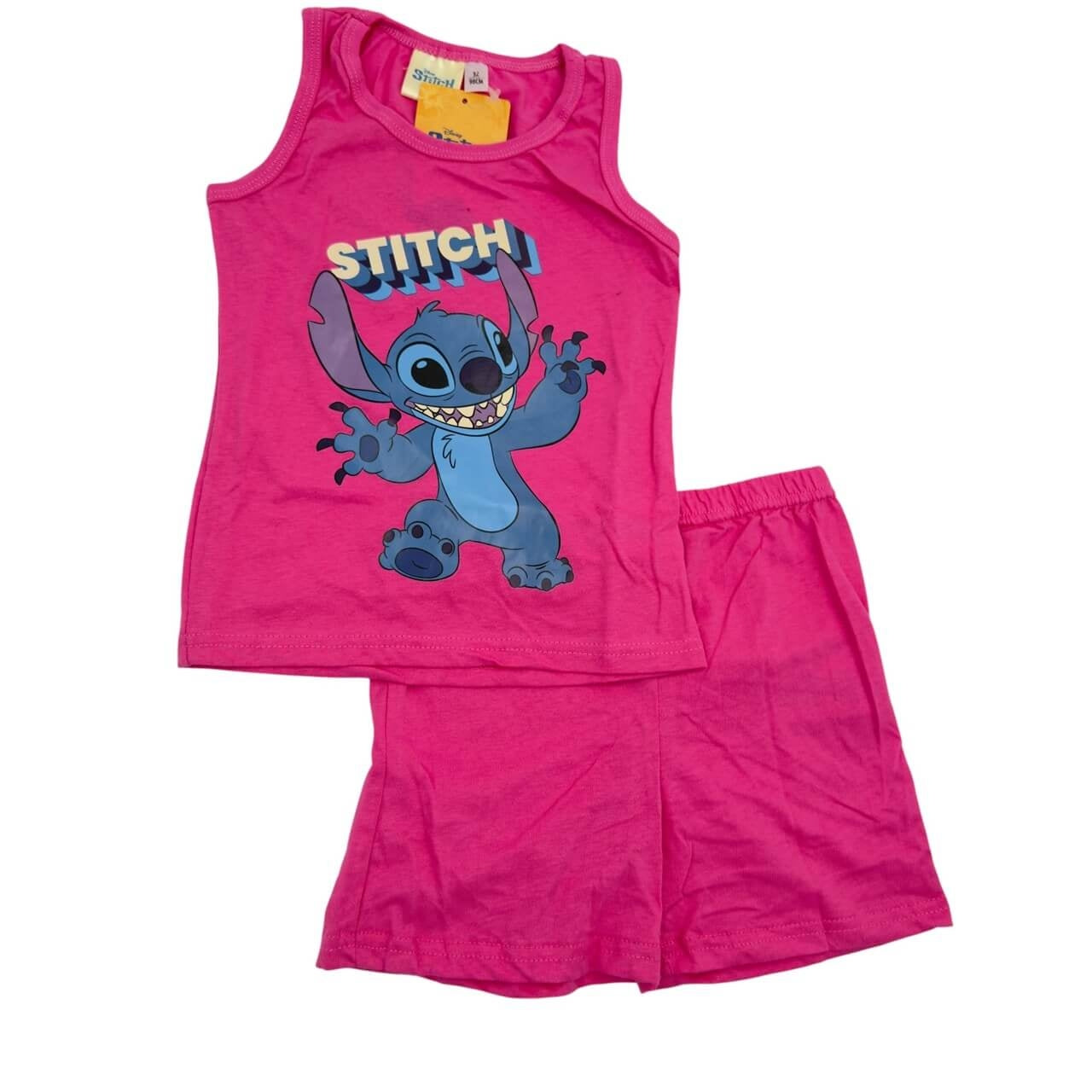 Completo Corto in Cotone Stitch