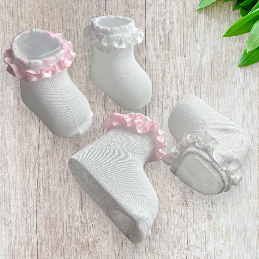 2 Calzini Con Applicazione Cotone Melanie