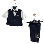 Completo con Gilet Neonato