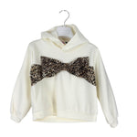 Completo Bambina 2 Pezzi – Felpa con Cappuccio e Gonna a Pieghe