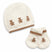 Set Cappello + Muffole in Caldo Cotone 0/6 Mesi