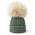 Cappello in Misto Lana PopPon in Volpe