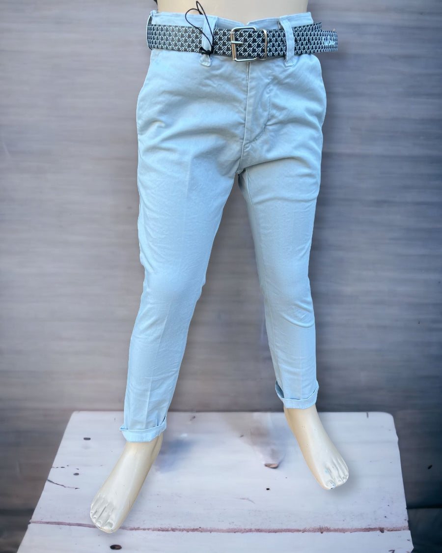 Pantalone In Cotone Neonato