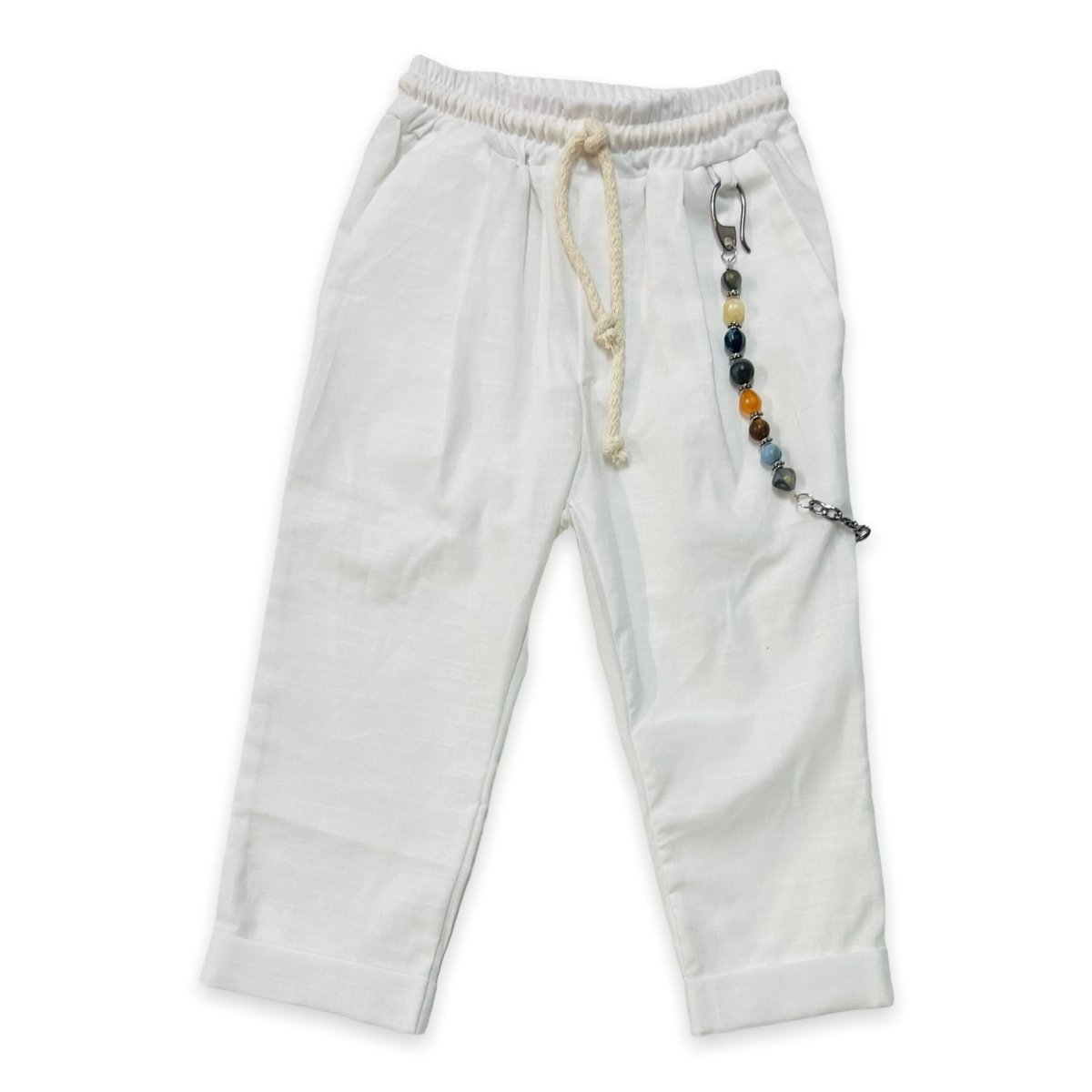 Pantalone In Lino Pierre Cardin Bimbo