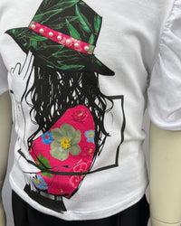 T-shirt Manica a Sbuffo