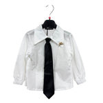 Camicia da bimba con cravatta