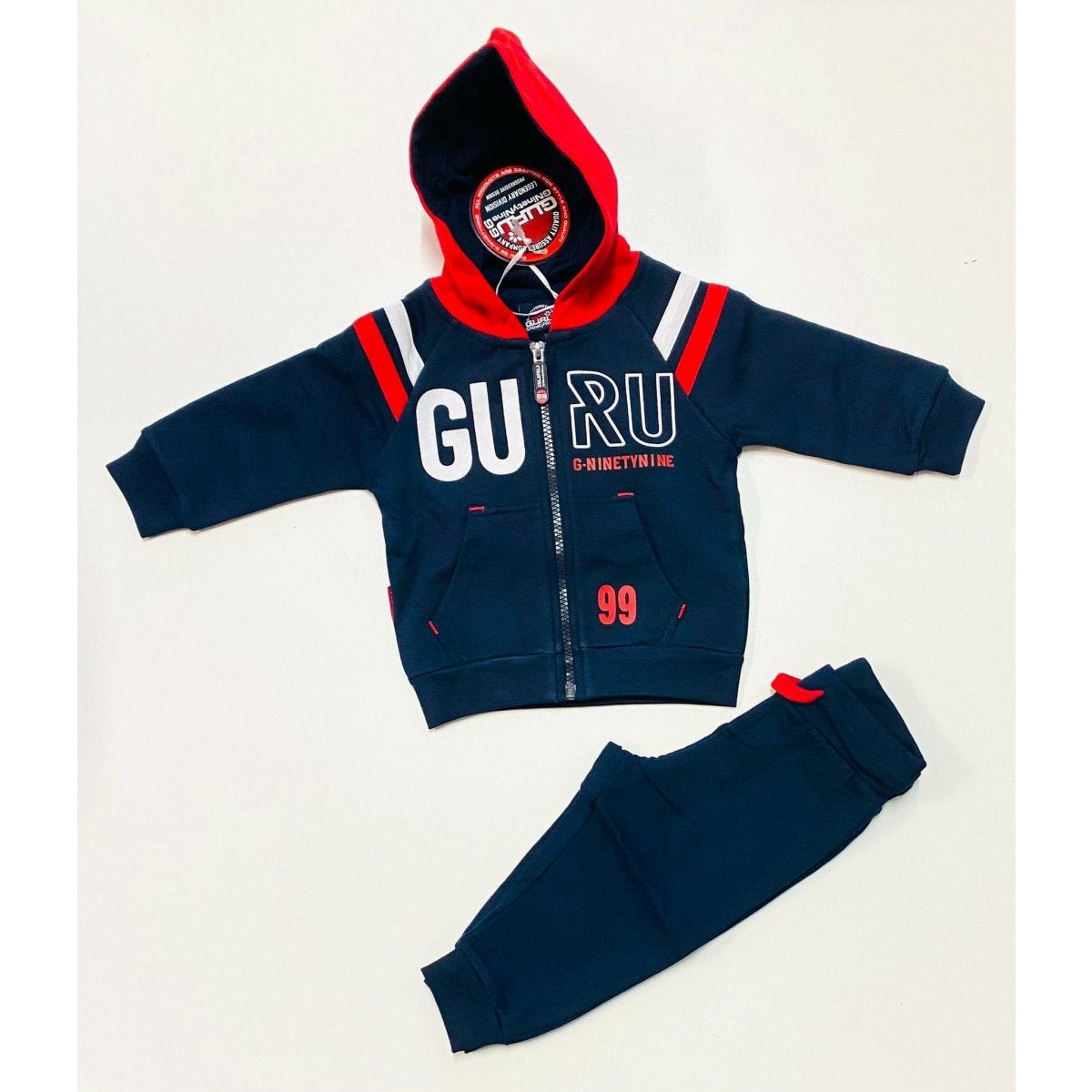 Tuta Guru Felpata Neonato