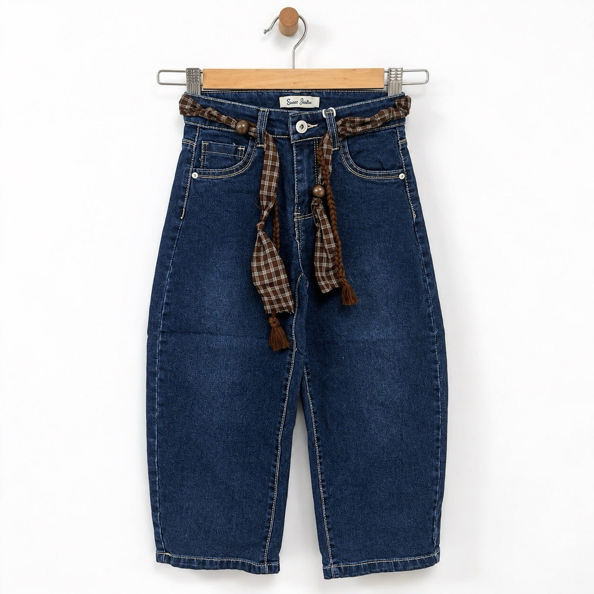 Jeans balloon Diamonds Avanti e Indietro bambina