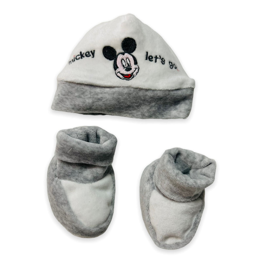 Set Cappello+Scarpine in Ciniglia Disney
