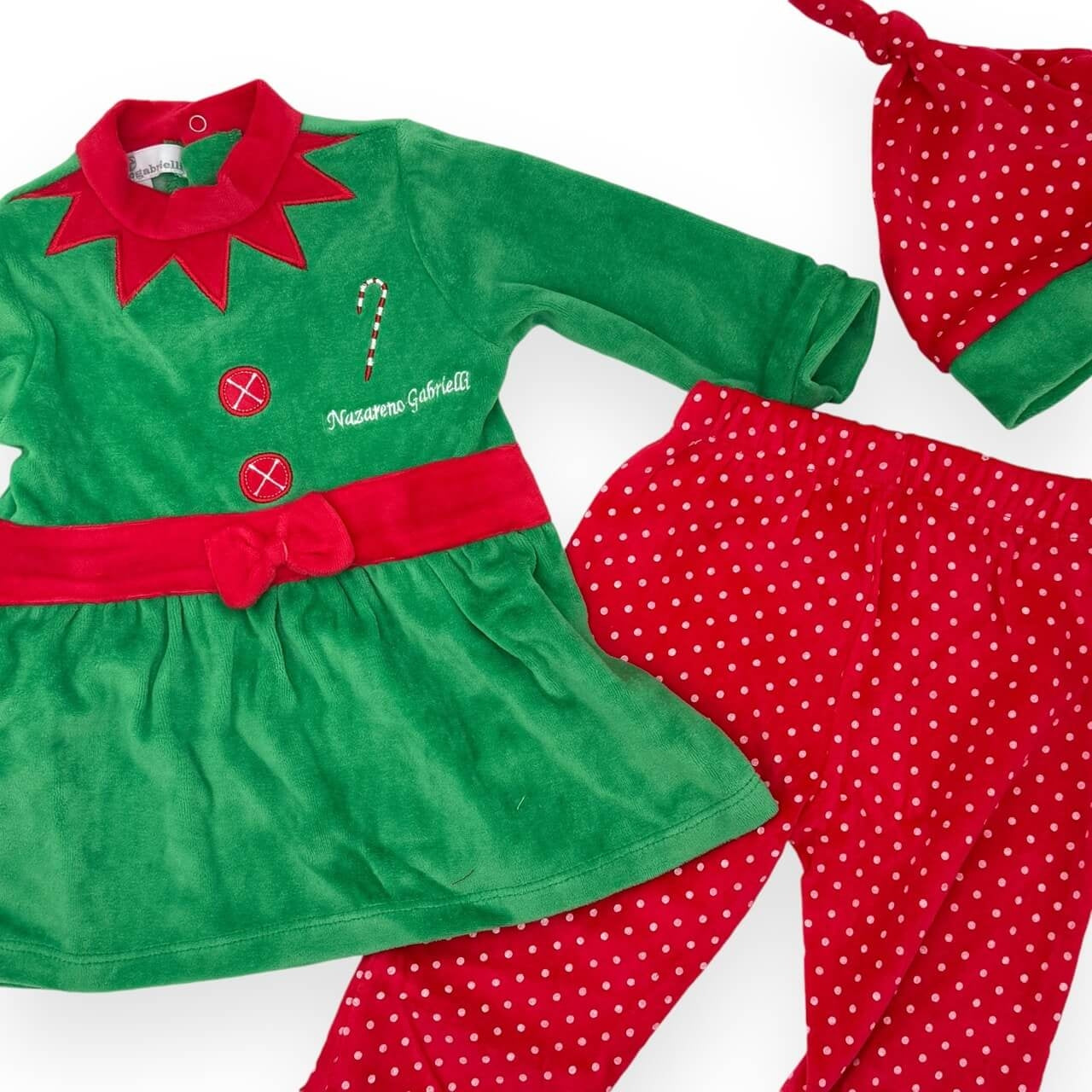 Nazareno Gabrielli Tutina Neonata Natalizia Nazareno Gabrielli