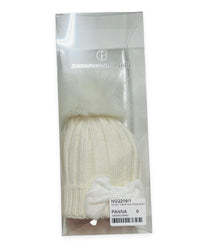 Cappello Con fiocco in Misto Lana