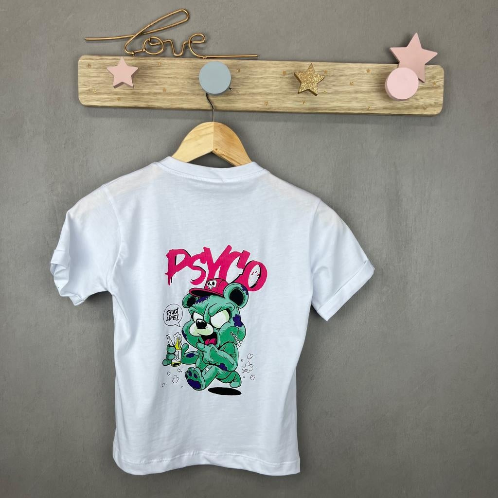 T-shirt stampata neonato