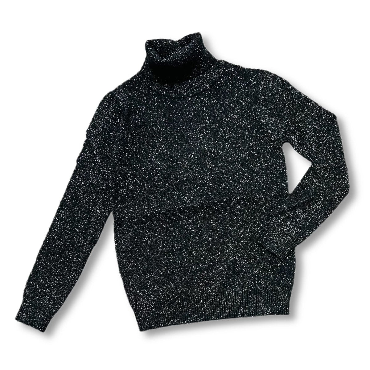 Maglione Glitter collo alto