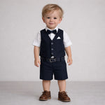 Completo con Gilet Neonato
