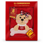 Coperta Rossa in Coral Per Carrozzina - Melanie