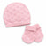 Set Cappello + Muffole in Caldo Cotone 0/6 Mesi