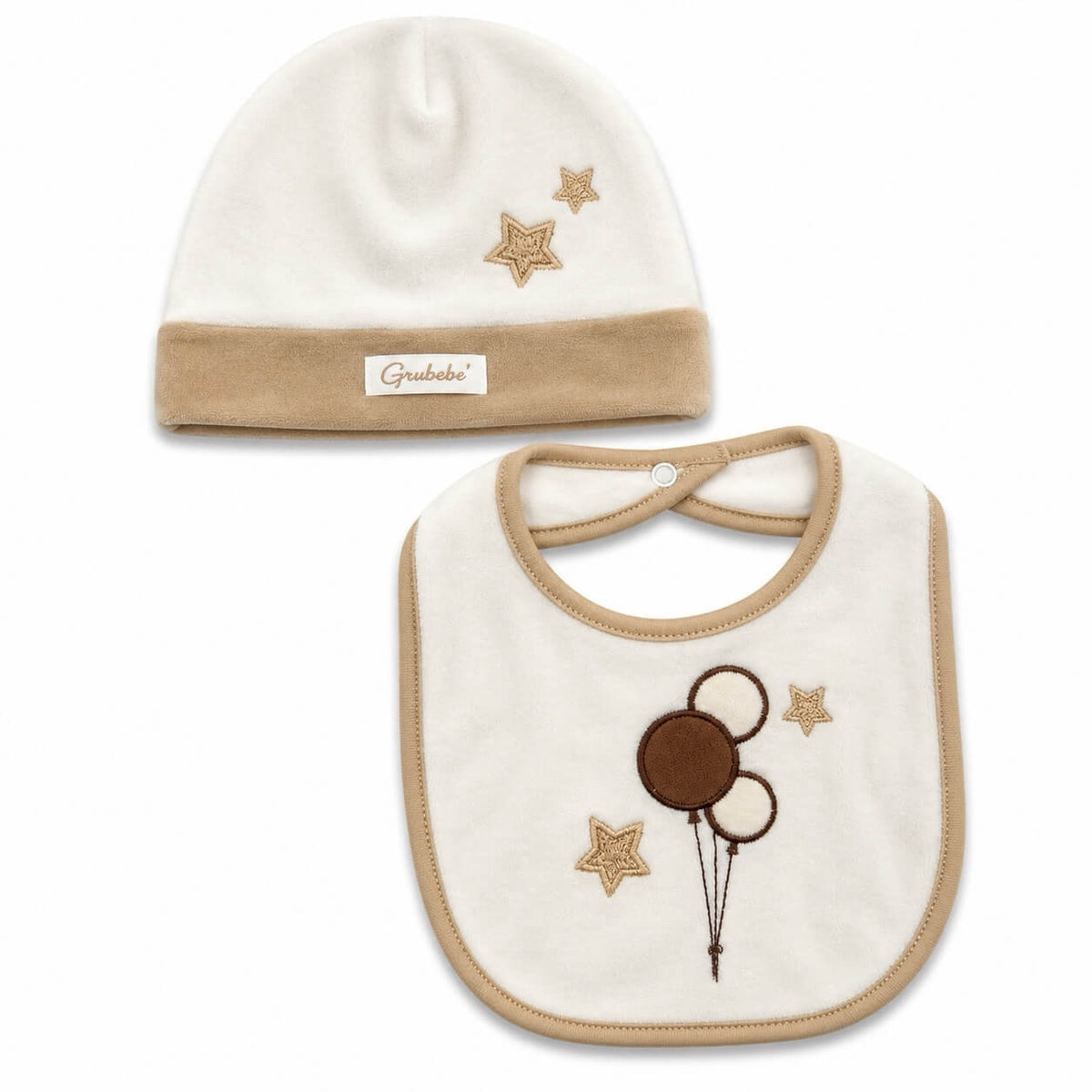 Set Cappello + Bavetta in ciniglia - Giubebe