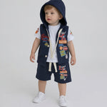 Completo 3 Pezzi Cotone neonato