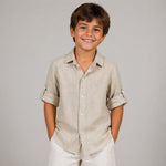 Camicia in Lino Bimbo
