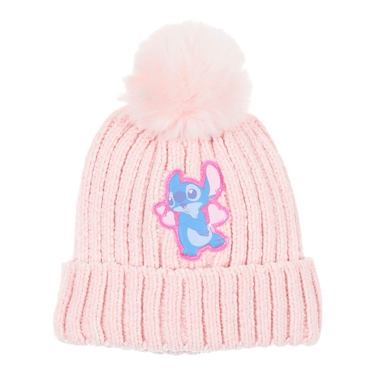 Cappello Bambina con Pompon – Disney Stitch