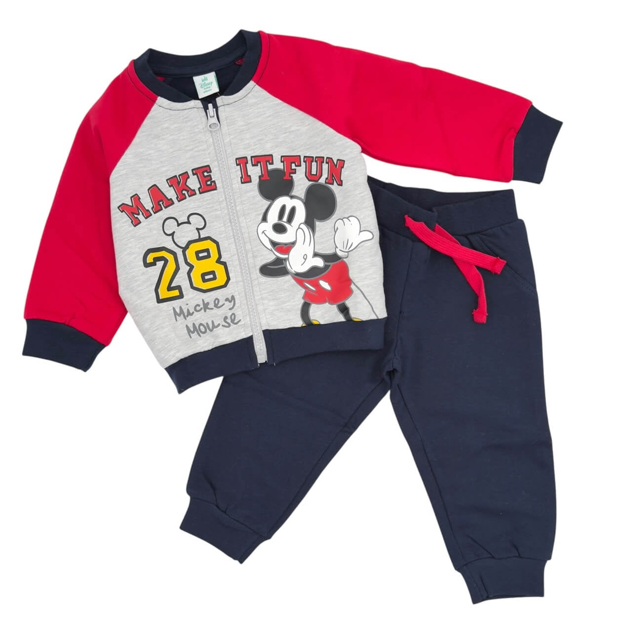 Tuta Felpata Mickey Mouse