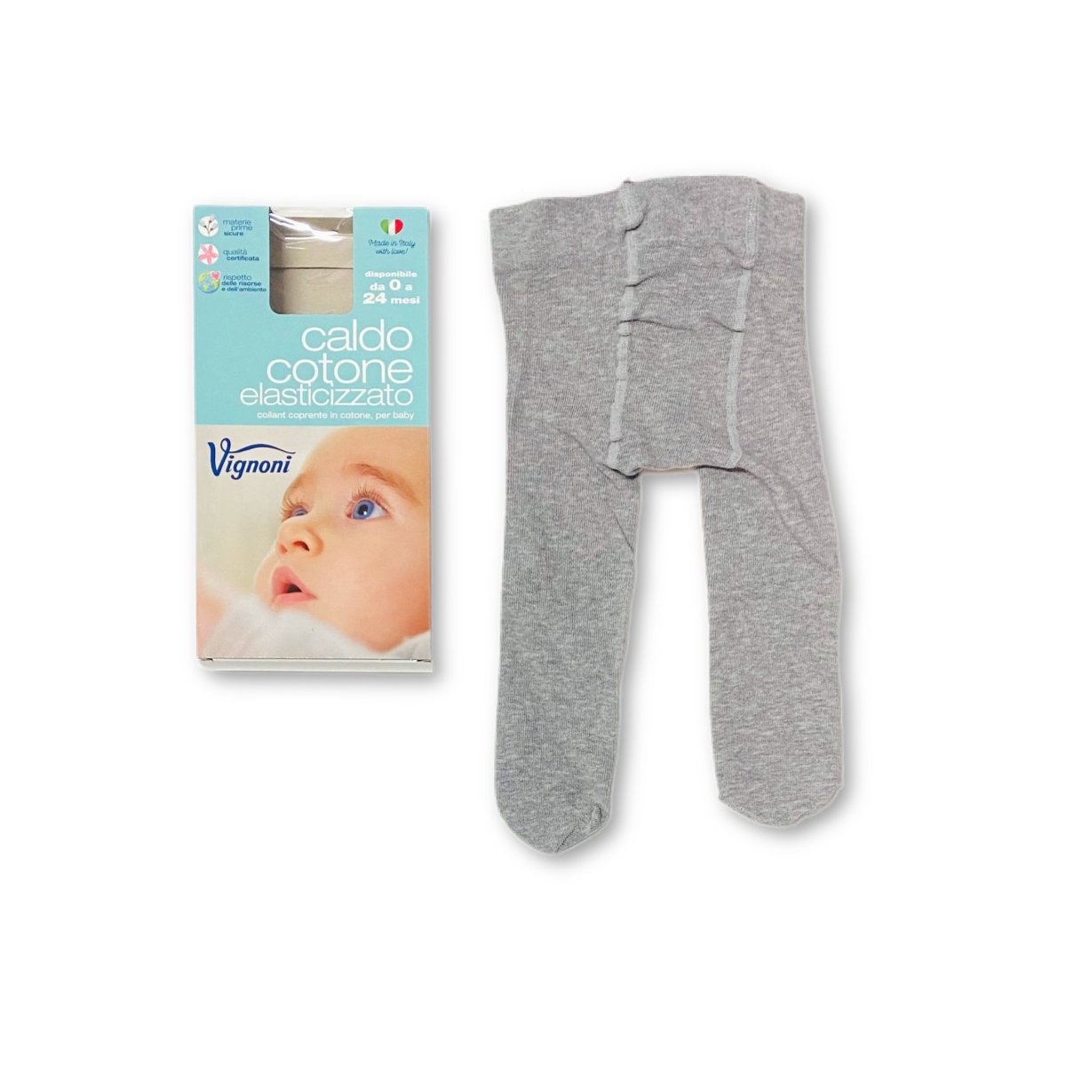 Calzamaglia Caldo Cotone Vignoni neonato · Centro Ingrosso Bimbo