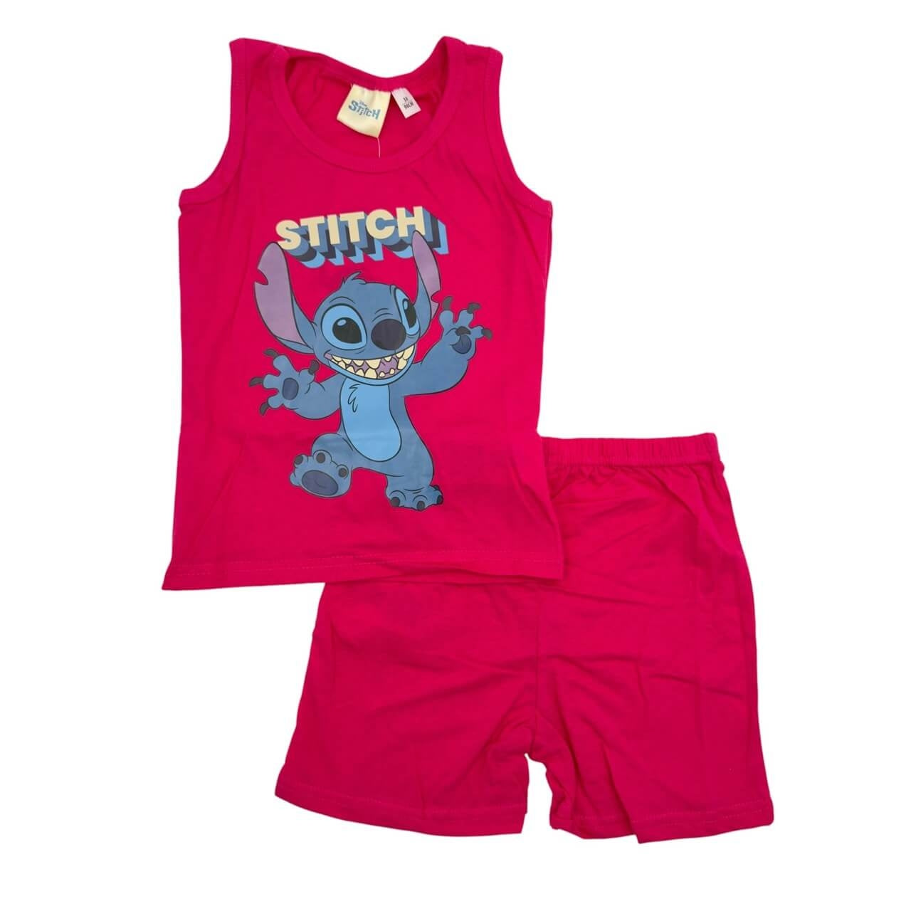 Completo Corto in Cotone Stitch