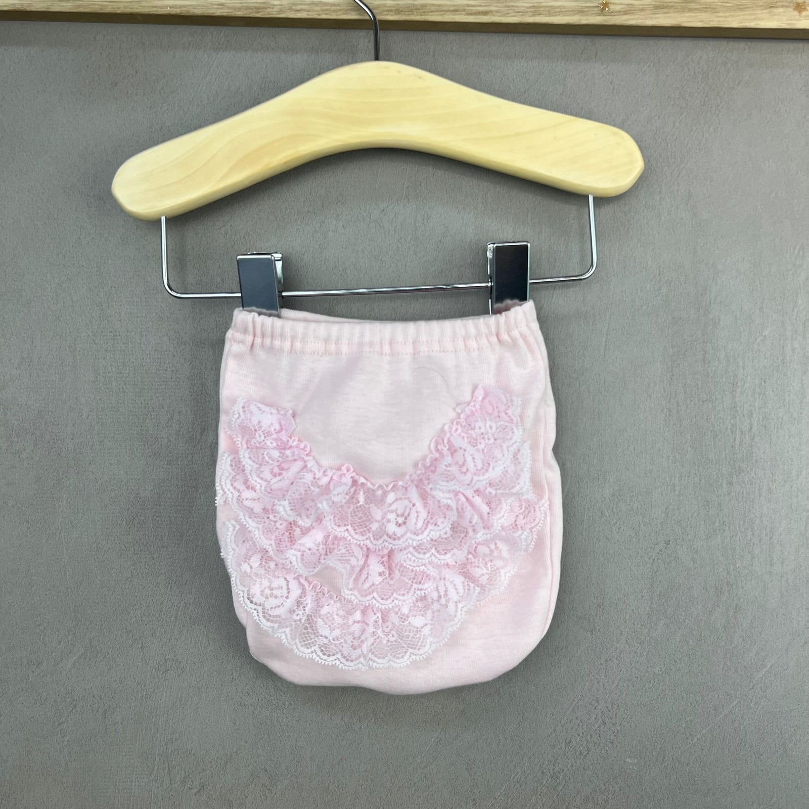 Culotte in Cotone Merlettata