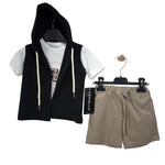 Completo 3 Pezzi Cotone neonato