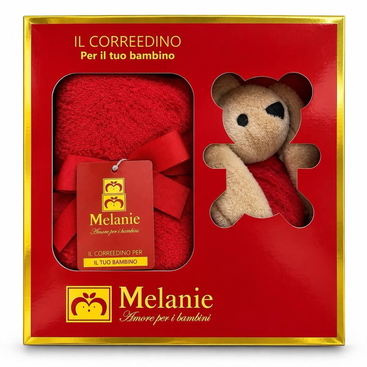 Plaid Passeggino Melanie Con Pupazzo 70x90 cm