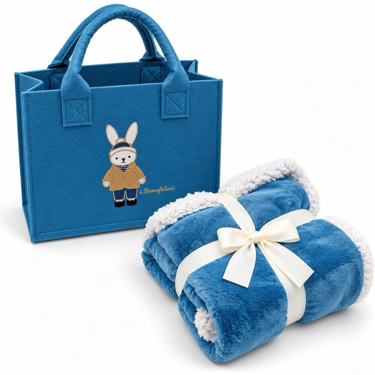 Set regalo Borsa con copertina Carrozzina in Coral  - Batuffolini