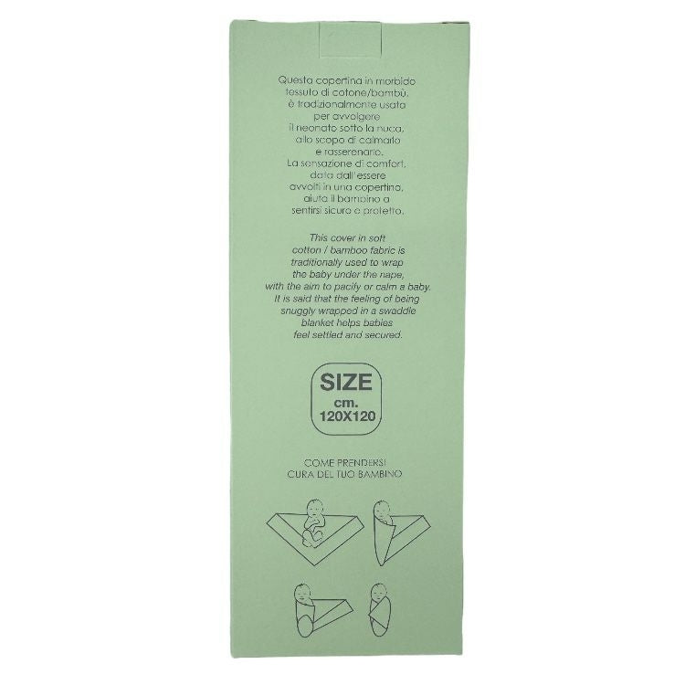 Coperta Mussola Bamboo 120X120