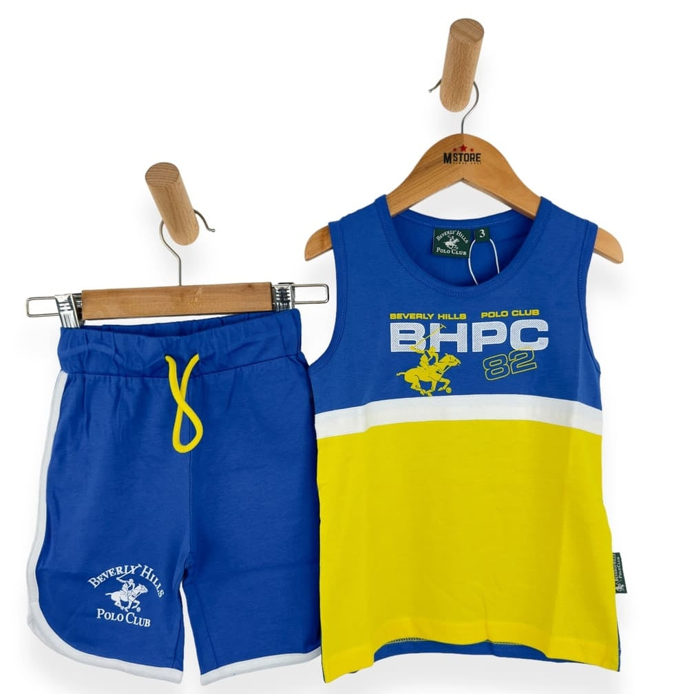 Completo Canotta Bimbo Polo Beverly Hills