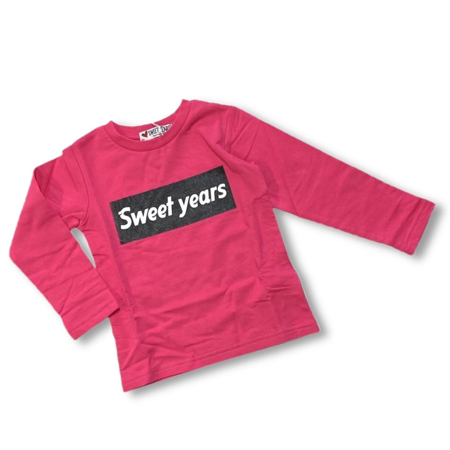 T-shirt Sweet Years Felpata  3/14 anni