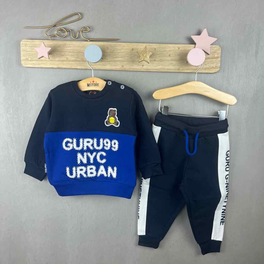 Tuta Felpata Guru Neonato