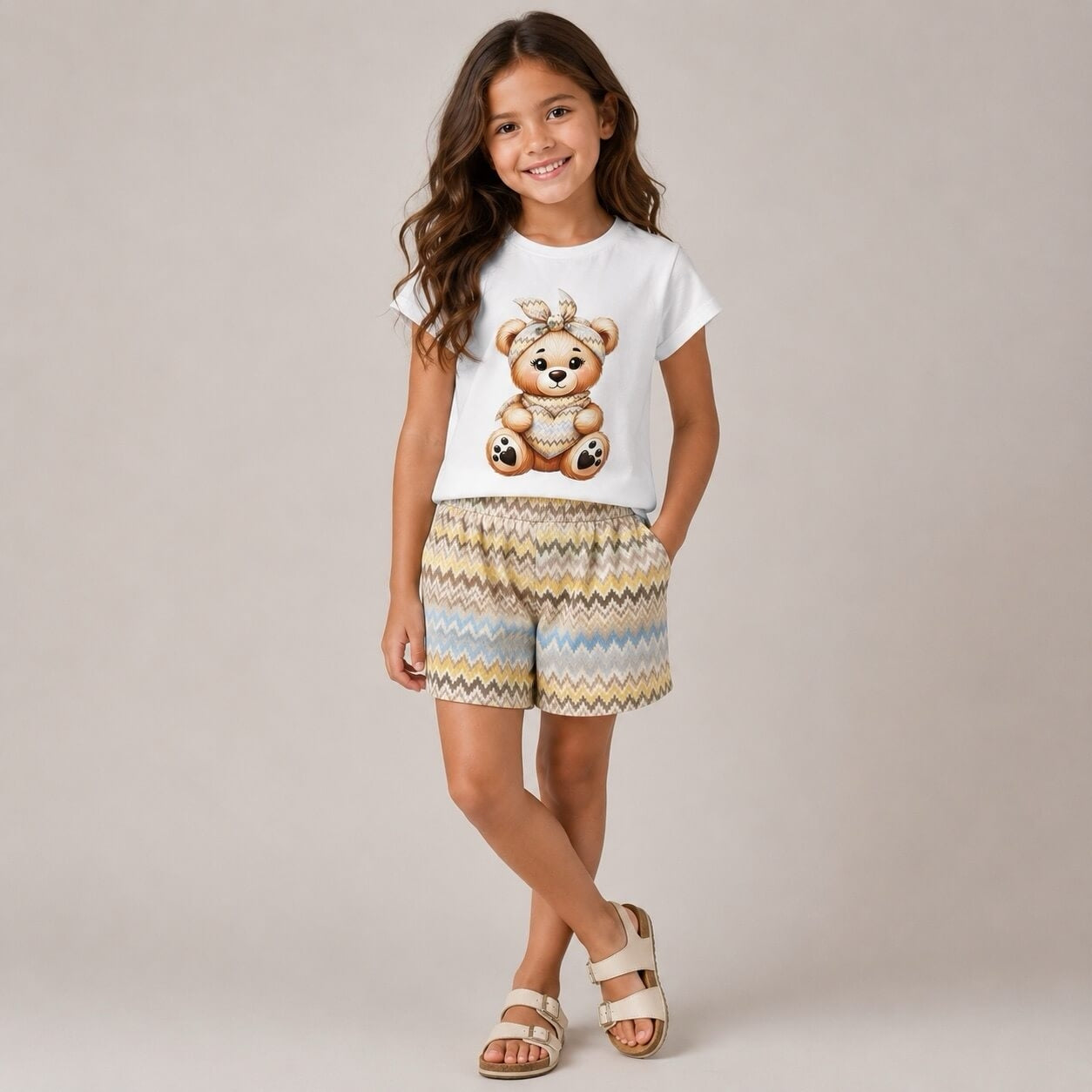 Completo Bimba In Cotone