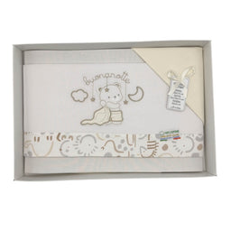 Completo Culla/Lettino Batuffolini 100% Cotone