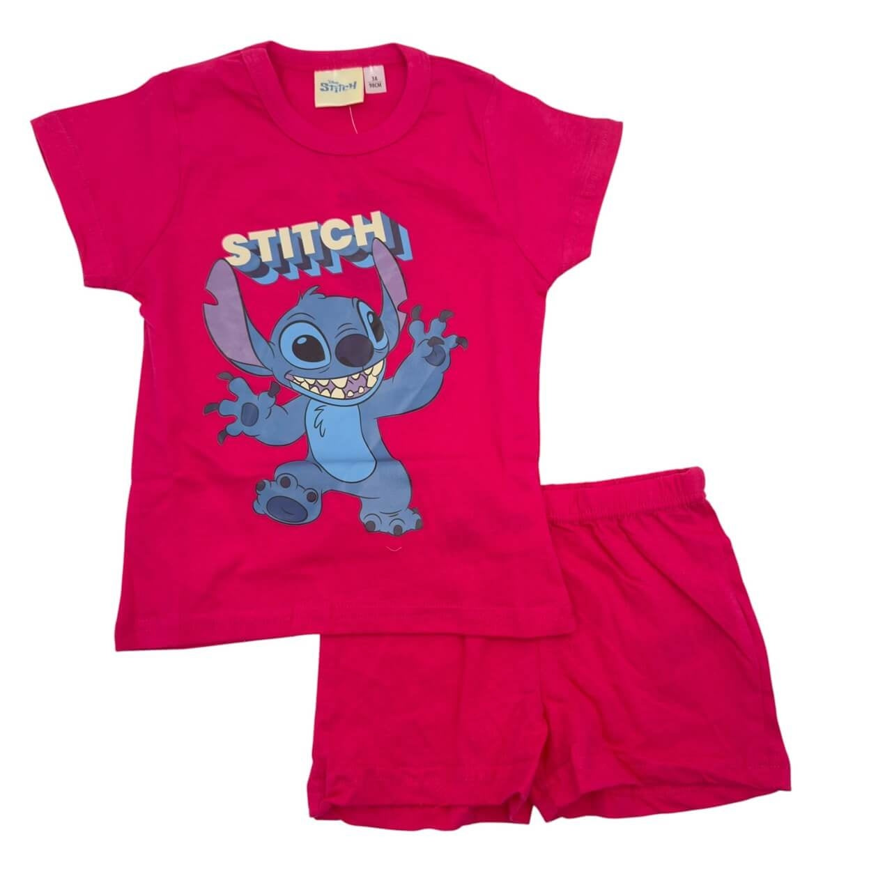 Completo Corto in Cotone Stitch