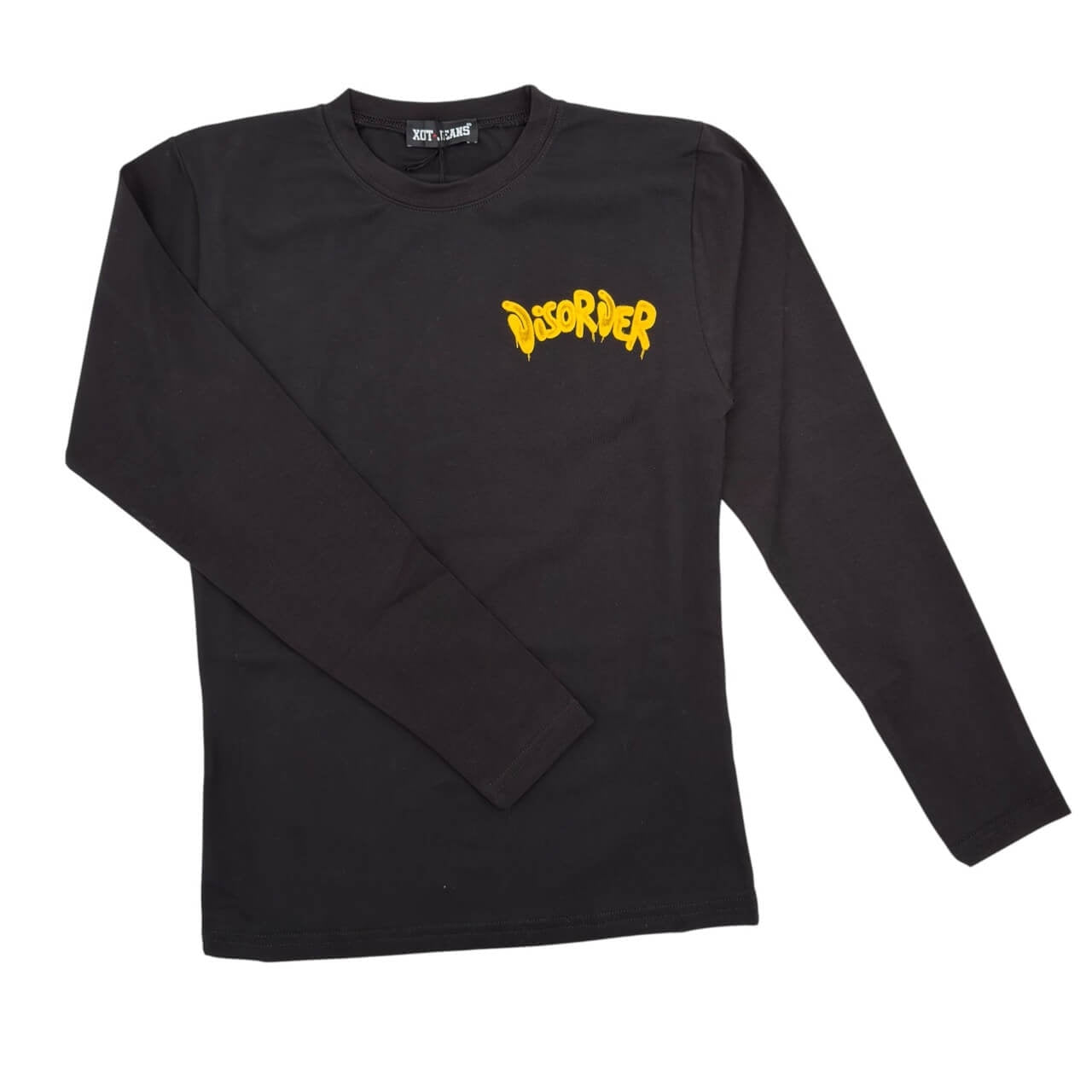 T-Shirt a Manica Lunga Retro Stampato Ragazzo