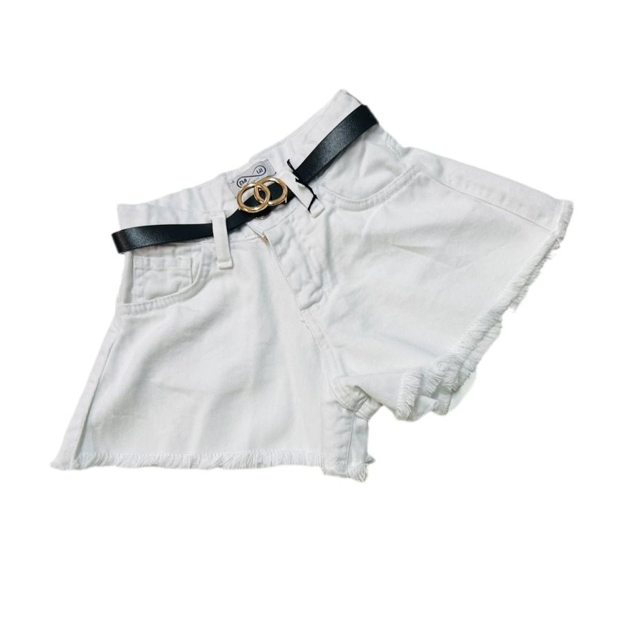 Shorts di Jeans Sfrangiato  Bimba