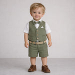 Completo con Gilet Neonato