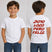 T-shirt retro Retro stampata Bimbo