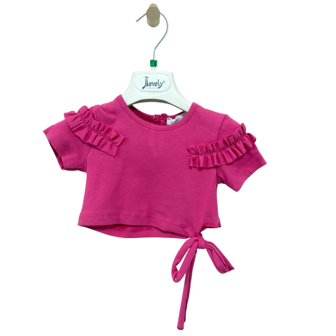 T-Shirt Neonata Mezza Manica Cotone