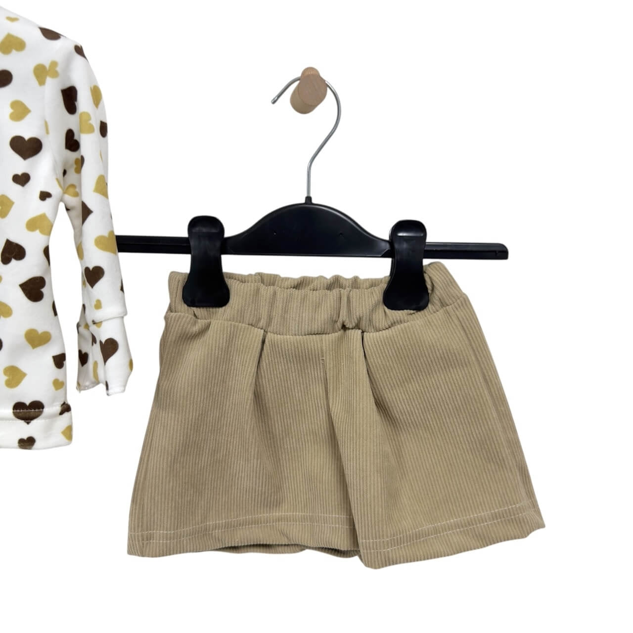 Completo Velluto e ciniglia Neonata